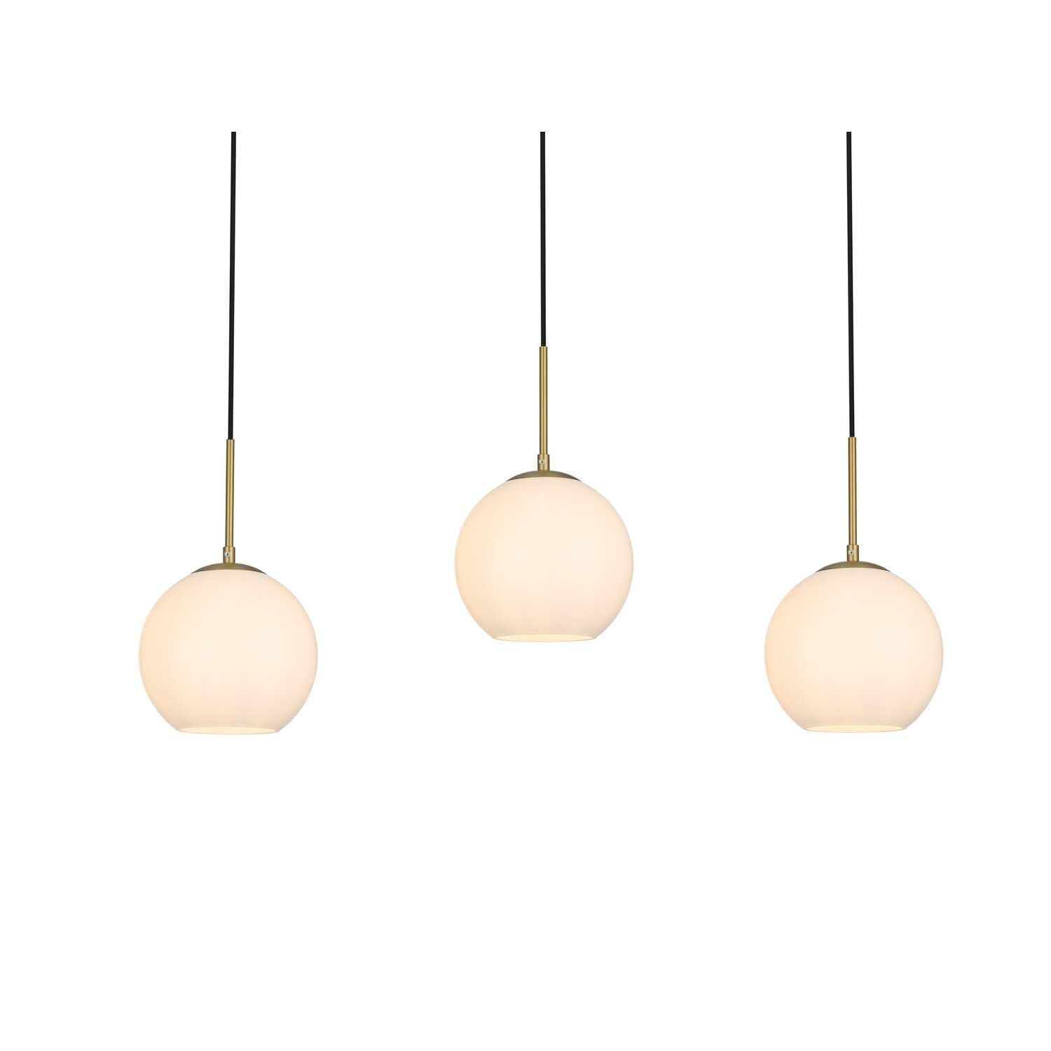 Open Box - Elegant Lighting LD2237SG - Pendants Indoor Lighting