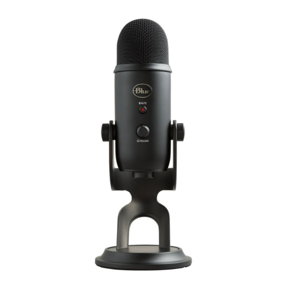 Open Box -  YETI USB MIC  C922 PRO HD WEBCAM-BLACKOUT-USB-836213002070 BUNDLE W/C922 988-000432