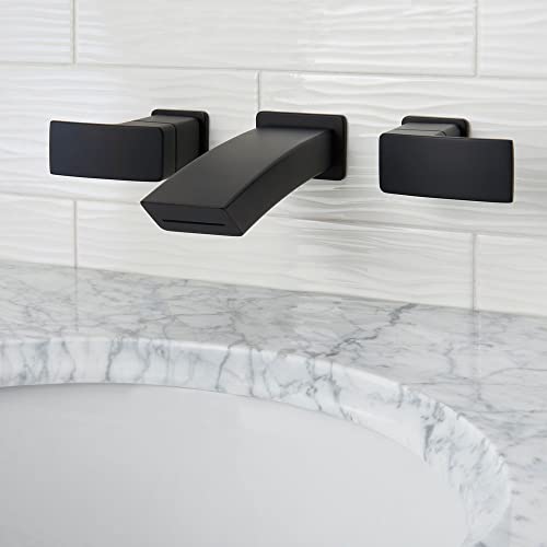 Open Box - Pfister LG49-DF3B Kenzo Wall Mounted Bathroom Faucet - Less Valve