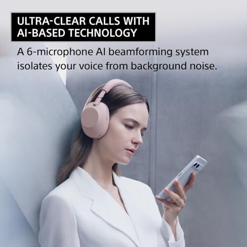 Open Box -  Sony WH-1000XM6 The Best Wireless Noise Canceling Headphones - Platinum Silver SonyBullseye Deals