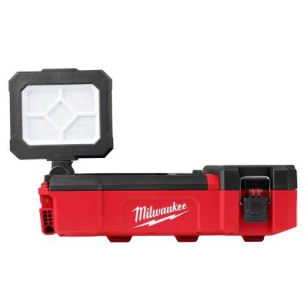 Open Box -  Milwaukee Tool M12 12-Volt Lithium-Ion Cordless PACKOUT Flood Light w/USB Charging Milwaukee ToolBullseye Deals