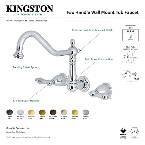 Open Box - Kingston Brass KS1027AL - Tub Filler Faucet