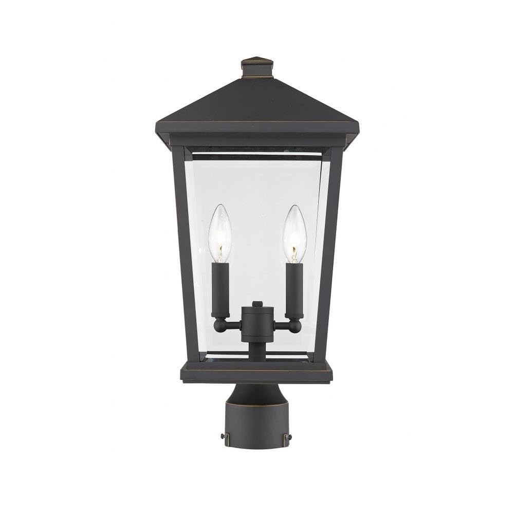 Open Box - Z-Lite 568PHBR-ORB - Post Lights Outdoor Lighting