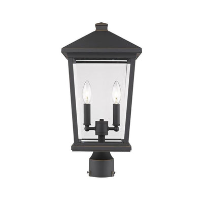 Open Box - Z-Lite 568PHBR-ORB - Post Lights Outdoor Lighting