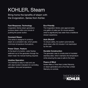 Open Box - Kohler K-5559-NA Invigoration Small Steam Generator Drain Pan