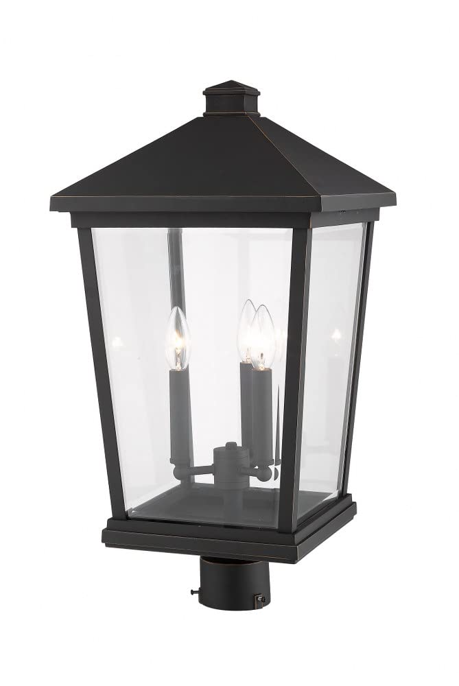 Open Box - Z-Lite 568PHBR-533PM-ORB - Post Lights Outdoor Lighting