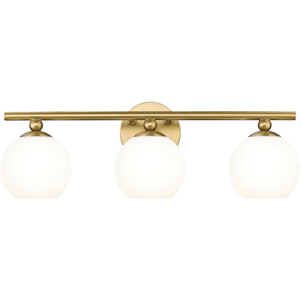 Open Box - Z-Lite 1100-3V-MGLD - Bathroom Fixtures Indoor Lighting
