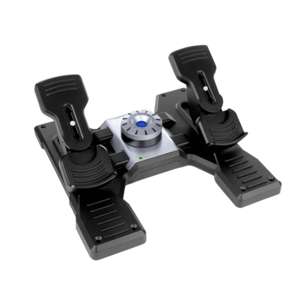 Open Box -  Logitech G Flight Professional Simulation Rudder Pedals With Toe Brake