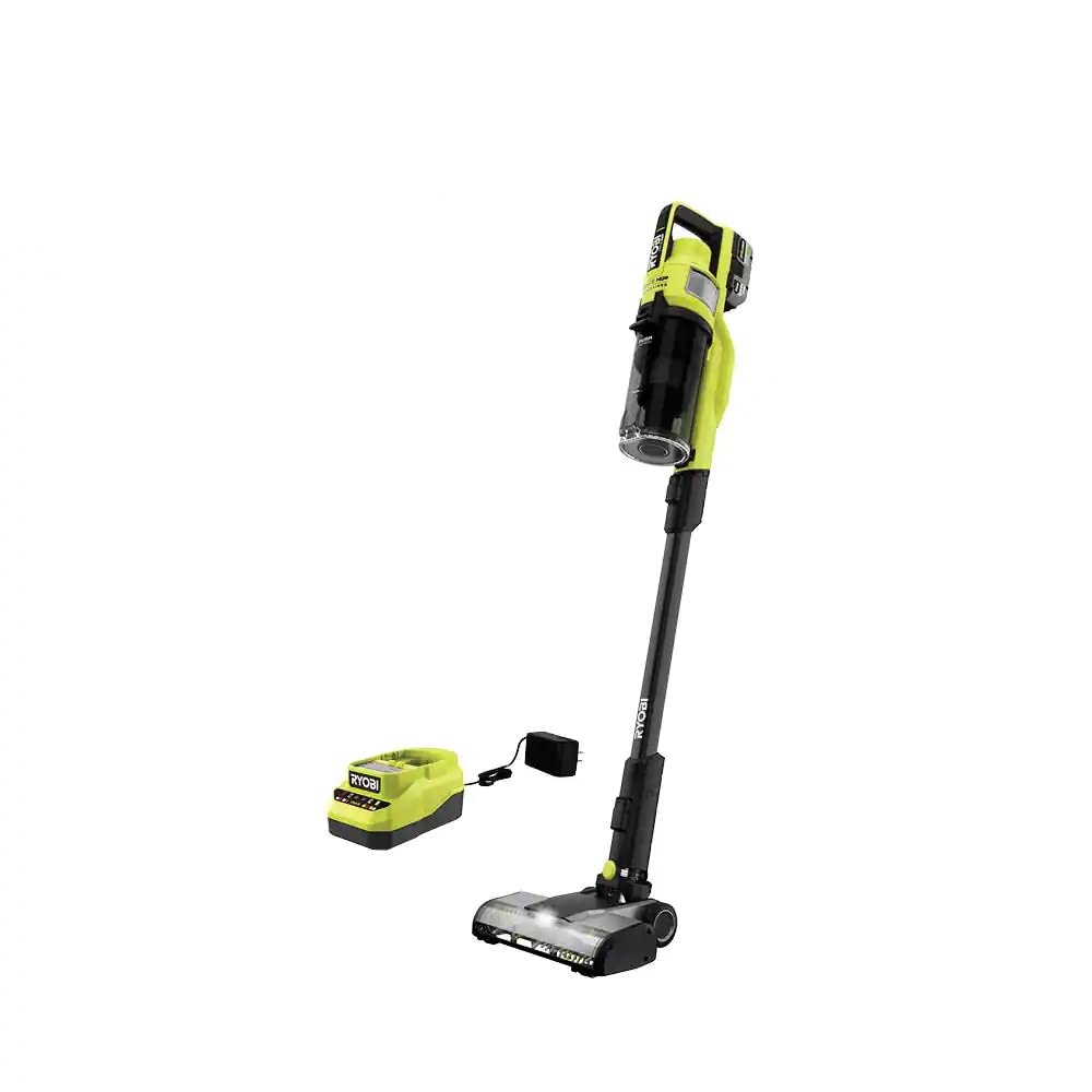 Open Box -  RYOBI ONE+ HP 18V Brushless Cordless Pet Stick Vacuum Cleaner Kit with 4.0 Ah HIGH PERFORMANCE Battery and Charger