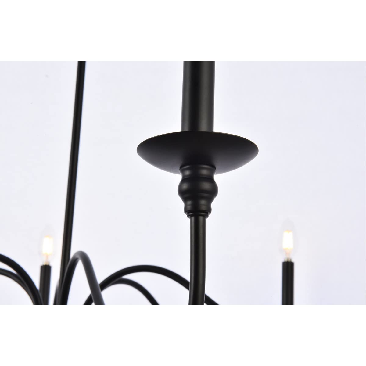 Open Box - Elegant Lighting LD5056D30MB - Chandeliers Indoor Lighting