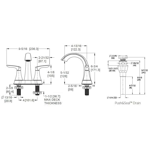 Open Box - Pfister LG48-WRPK - Bathroom Sink Faucets Faucet