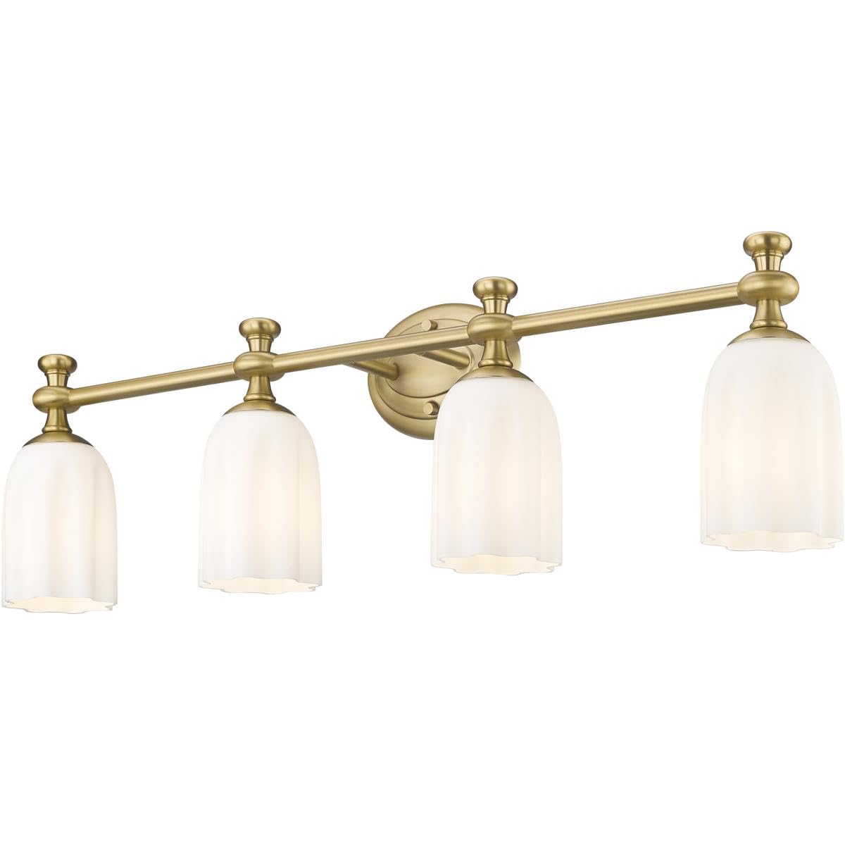 Open Box - Z-Lite 1102-4V-MGLD - Bathroom Fixtures Indoor Lighting