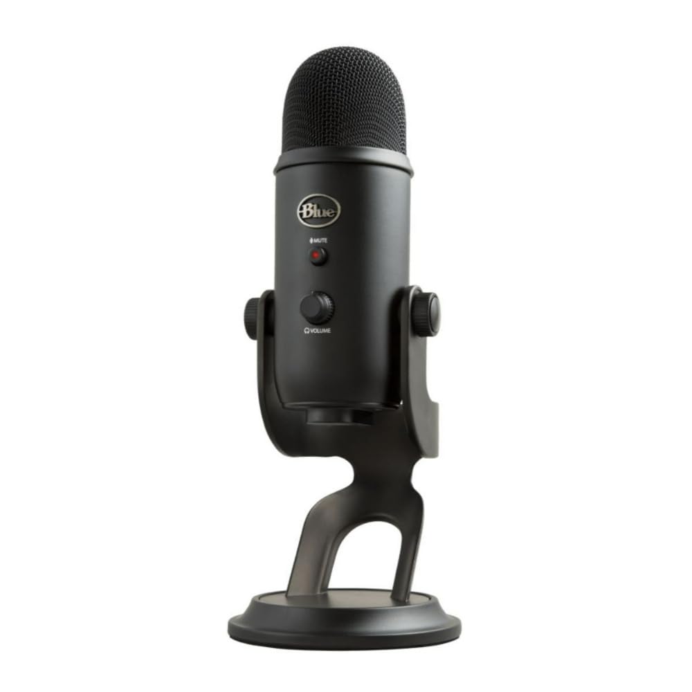 Open Box -  YETI USB MIC  C922 PRO HD WEBCAM-BLACKOUT-USB-836213002070 BUNDLE W/C922 988-000432