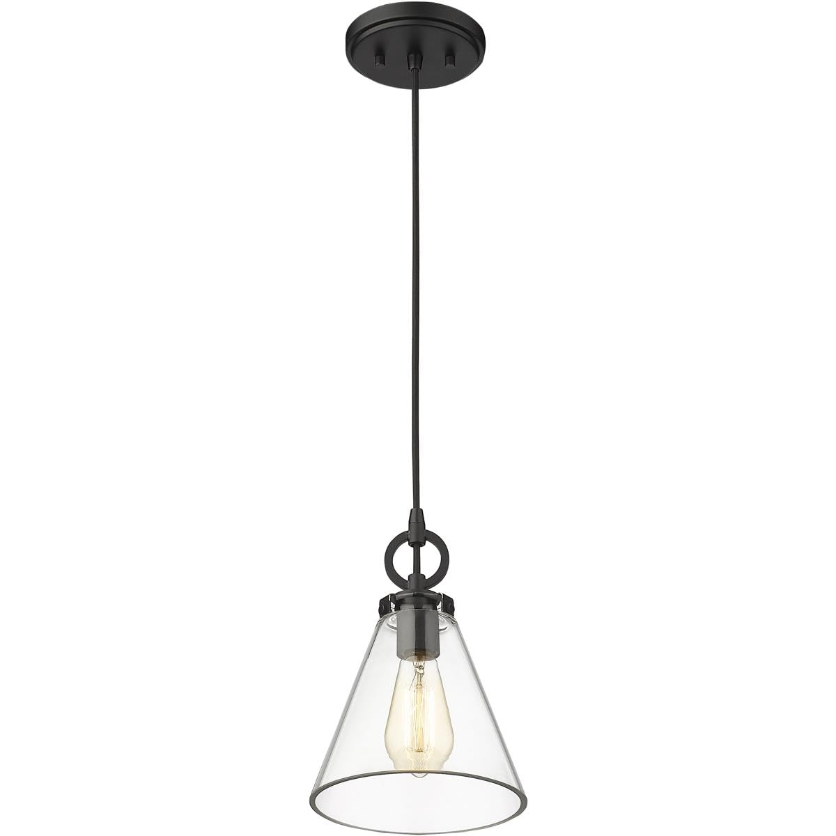 Open Box - Z-Lite 3034P8-MB - Pendants Indoor Lighting