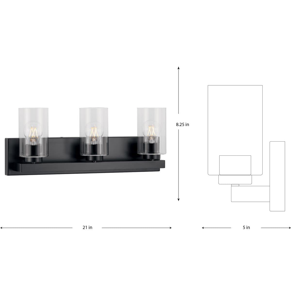 Open Box - Progress Lighting P300388-31M - Bathroom Fixtures Indoor Lighting