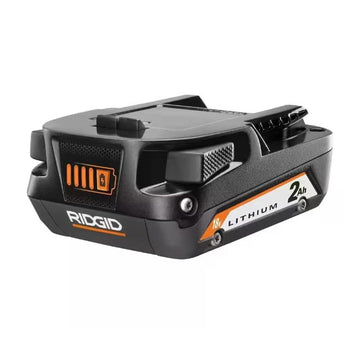 Open Box -  RIDGID 18-Volt Lithium-Ion 2.0 Ah Battery Starter Kit RIDGID