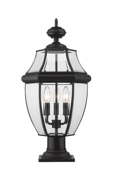Open Box - Z-Lite 580PHB-533PM-BK - Post Lights Outdoor Lighting