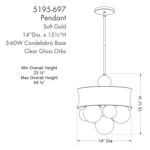 Open Box - Minka Lavery 5195-697 - Pendants Indoor Lighting