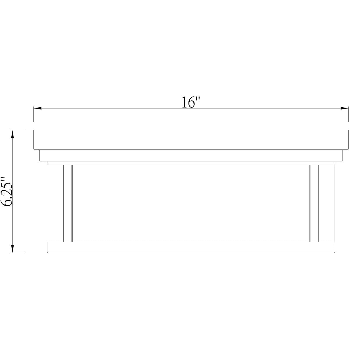 Open Box - Z-Lite 426F16-MB - Ceiling Fixtures Indoor Lighting