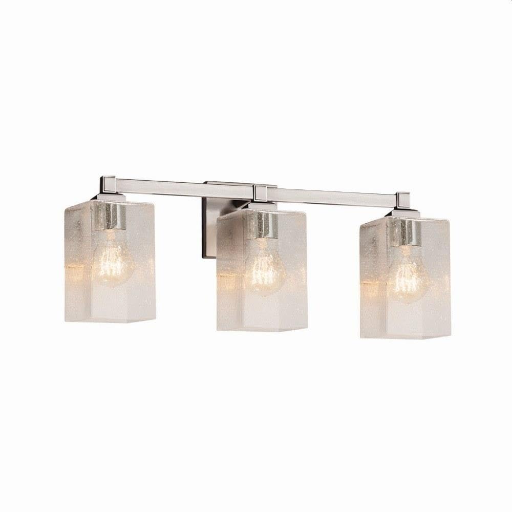 Open Box - Justice Design Group FSN-8433-15-SEED-NCKL - Bathroom Fixtures Indoor Lighting