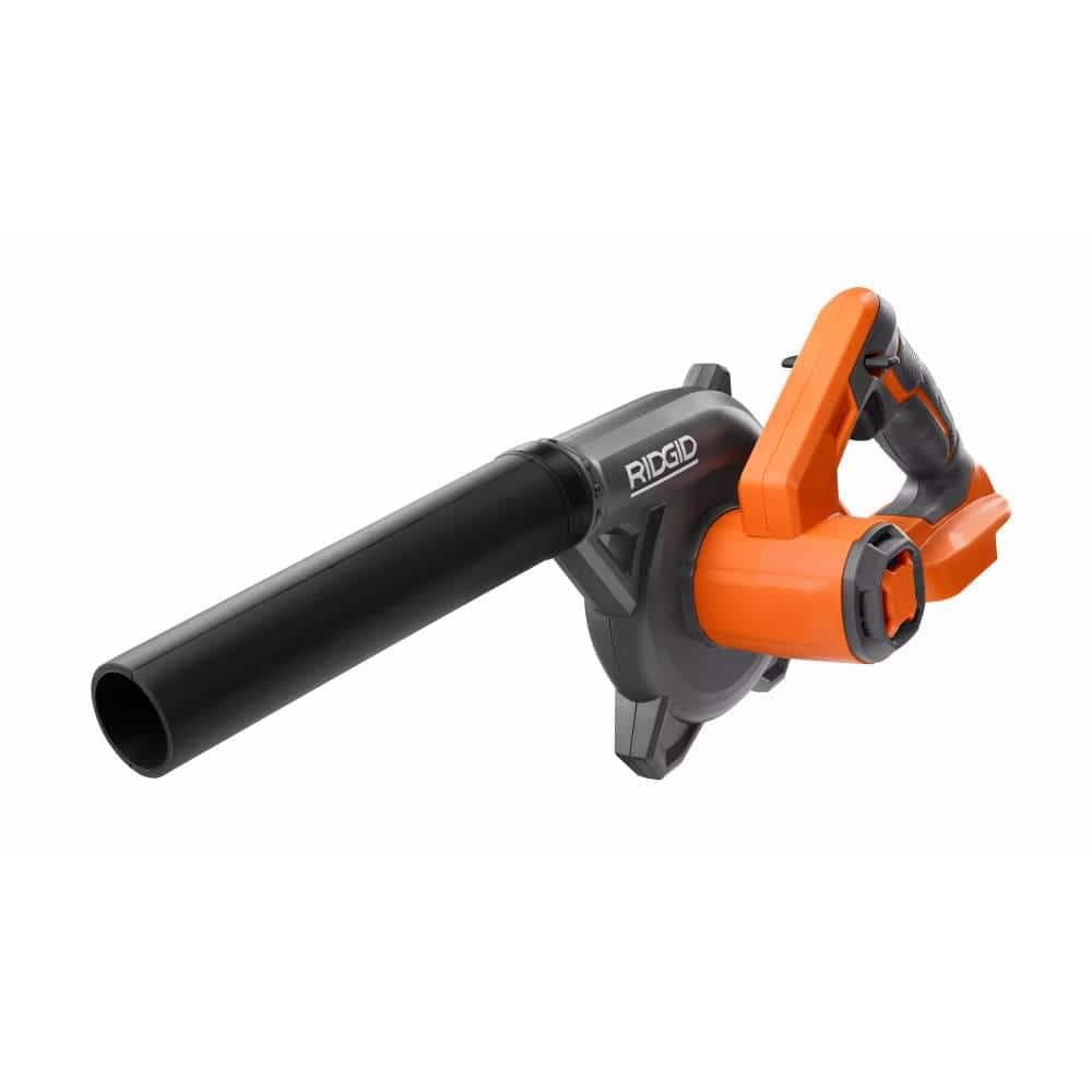 Open Box -  RIDGID 18V Lithium-Ion Cordless Compact Jobsite Blower with Inflator/Deflator Nozzle RIDGIDBullseye Deals