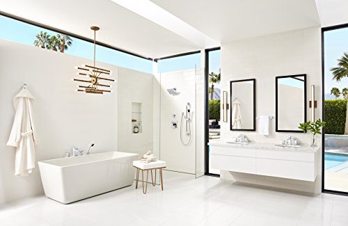 Open Box - Pfister LG49-DF2C Kenzo Widespread Bathroom Faucet with Metal Pop-Up Assembly
