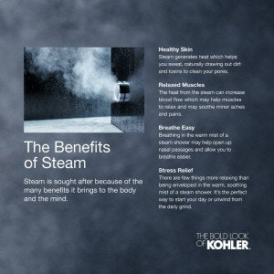 Open Box - Kohler K-5559-NA Invigoration Small Steam Generator Drain Pan
