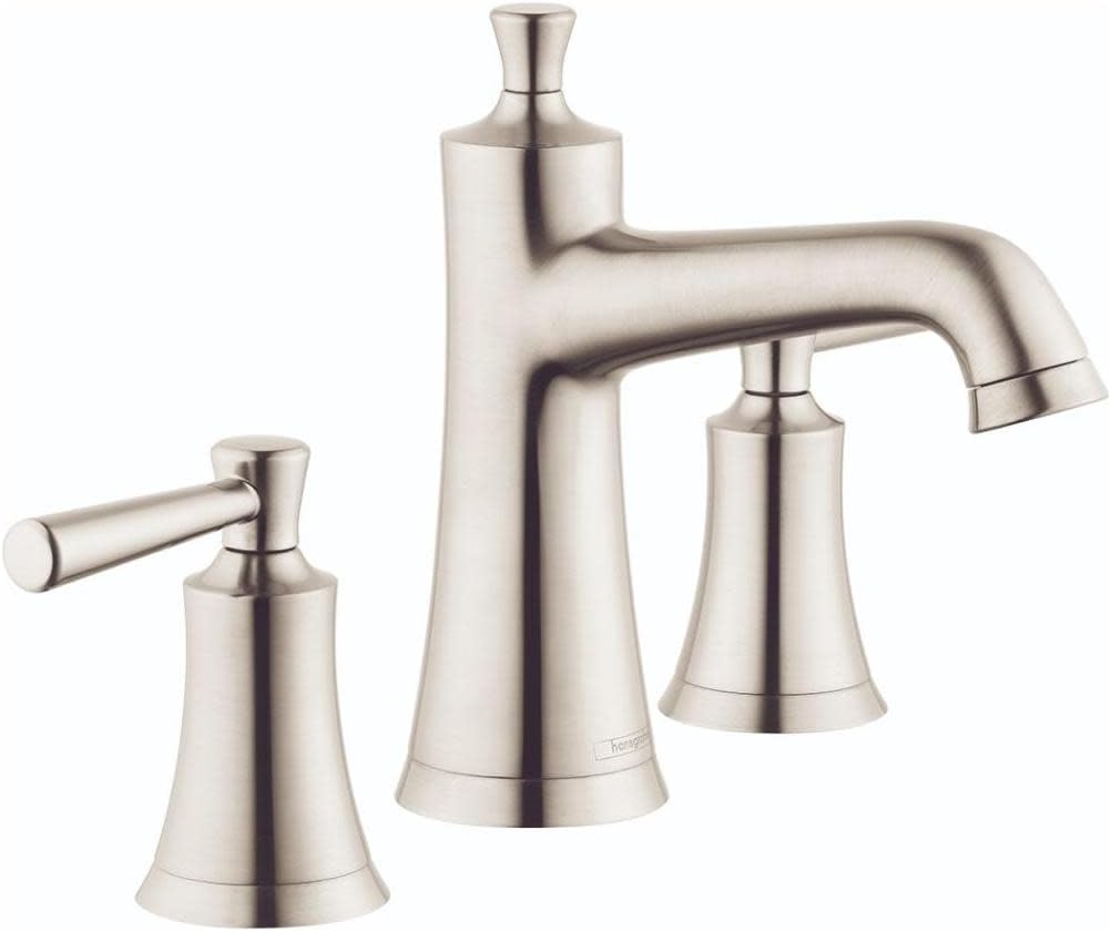 Open Box - Hansgrohe Joleena Widespread Faucet 100 with Pop-Up Drain 1.2 GPM in Brushed Nickel