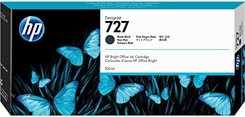 Used - HP 727 Matte Black Ink Cartridge