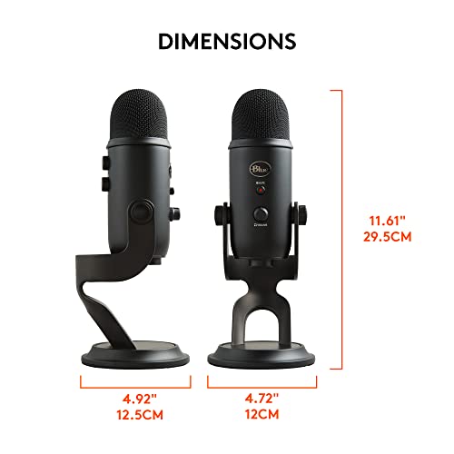 Open Box -  Blue Microphones Yeti USB Microphone - Blackout Edition