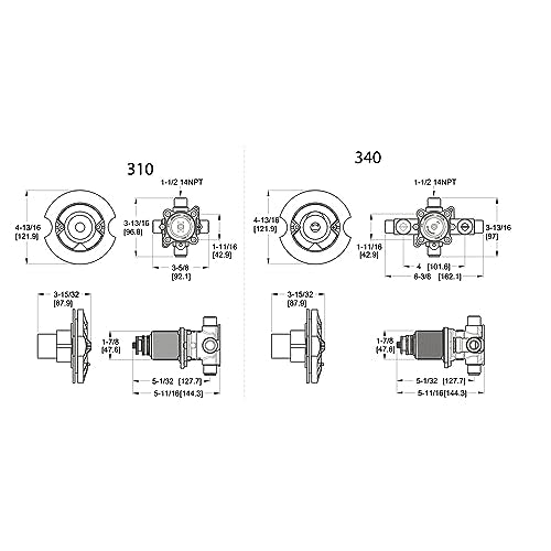 Open Box - Pfister TX9-310A - Rough In Valves Valves