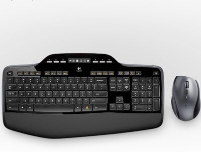 Refurbished - Logitech Wireless Desktop MK710 Keyboard & Pointing Device Kit LogitechBullseye Deals