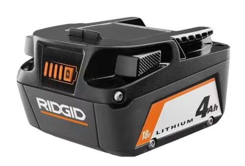 Open Box -  RIDGID 18V Lithium-Ion 4.0 Ah Battery RIDGIDBullseye Deals