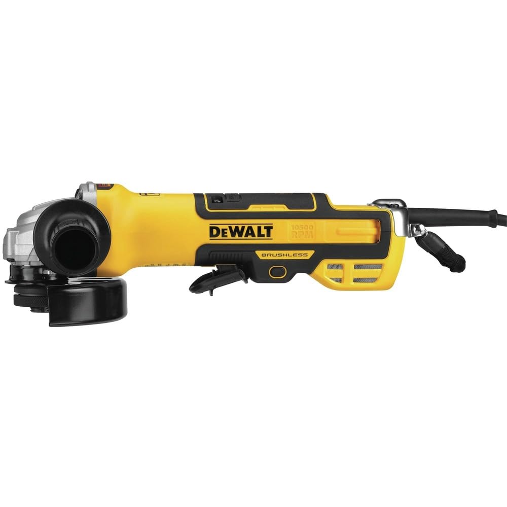 Open Box -  DEWALT 13 Amp Corded 5 in. Brushless Angle Grinder with Paddle Switch