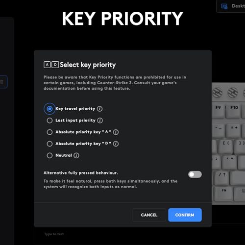 Refurbished - PRO X TKL RAPID Gaming Keyboard