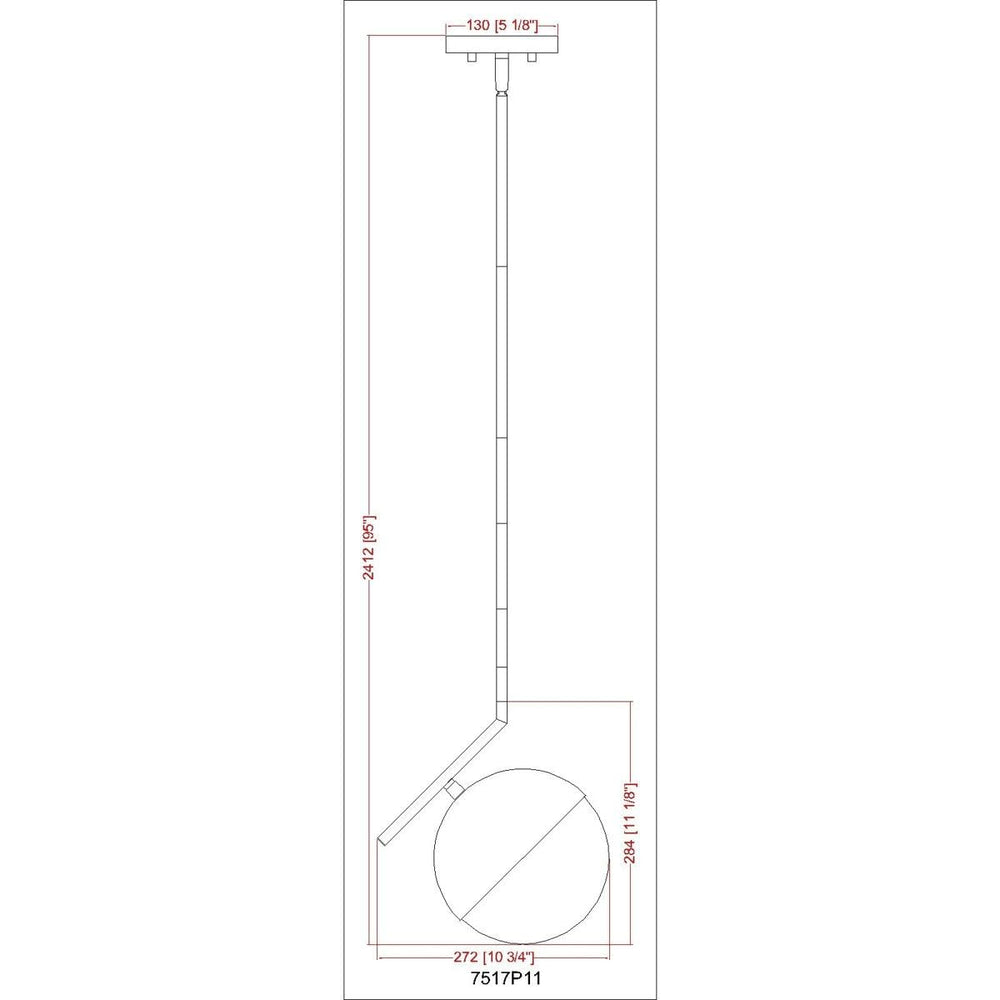 Open Box - Z-Lite 7517P11-BN - Pendants Indoor Lighting