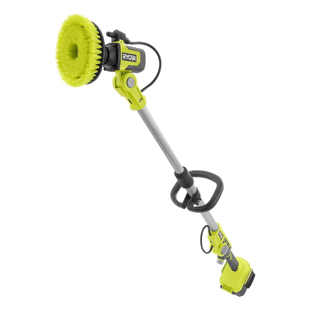 Open Box - RYOBI ONE+ 18V Cordless Soap Dispensing Scrubber (Tool Only)