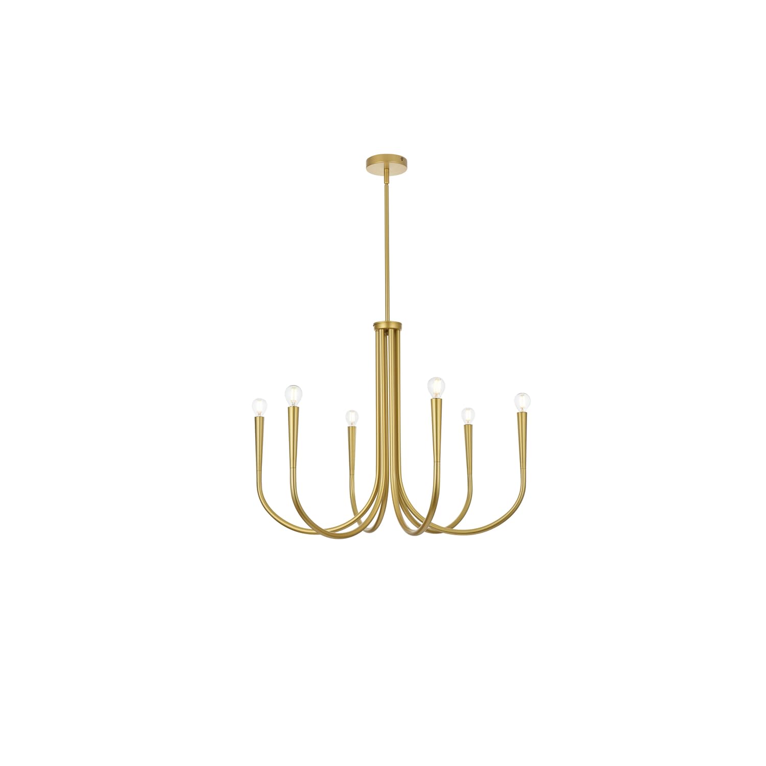 Open Box - Elegant Lighting LD722D30BR - Chandeliers Indoor Lighting