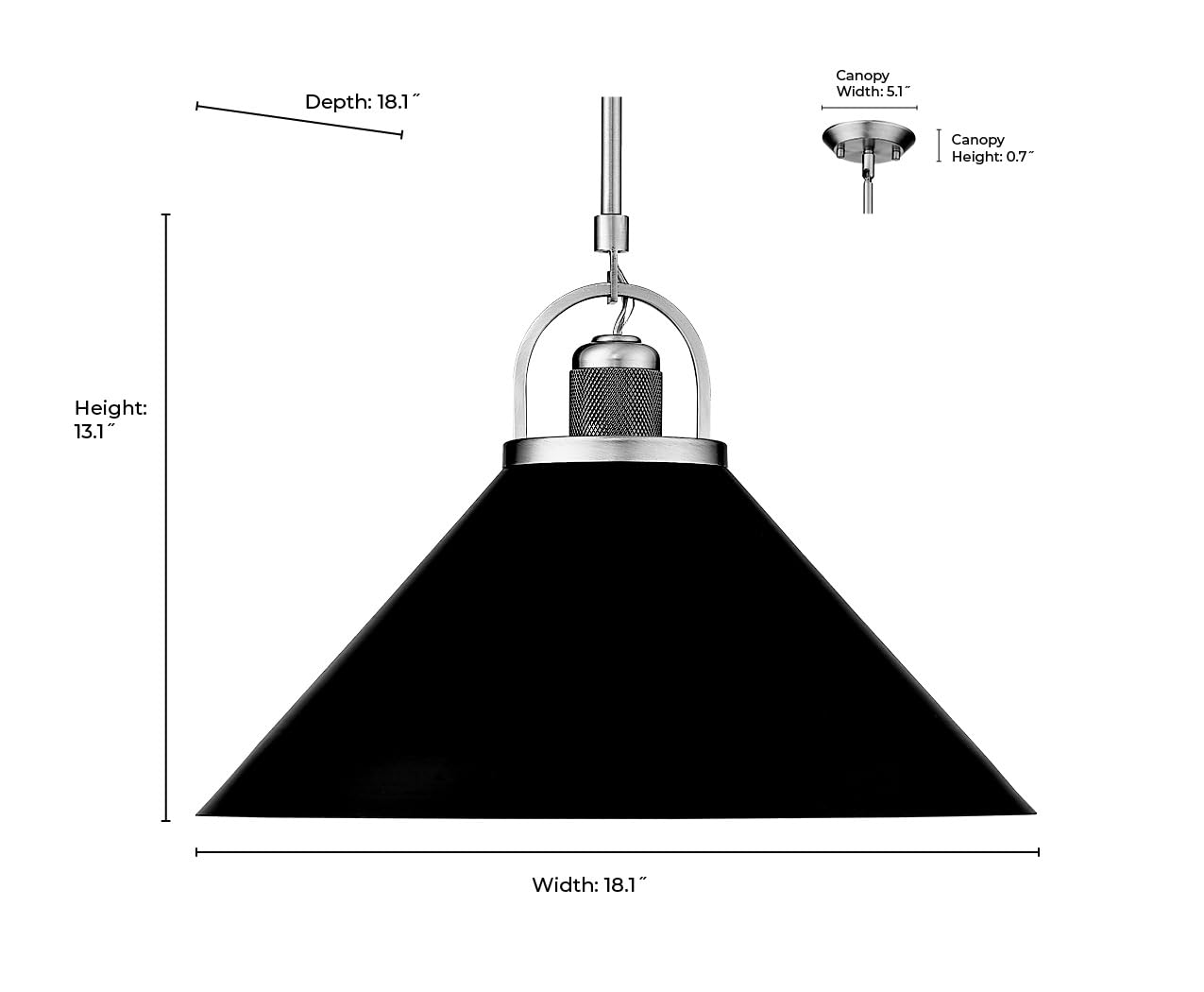 Open Box - Millennium Lighting 20901-VB/MB - Pendants Indoor Lighting