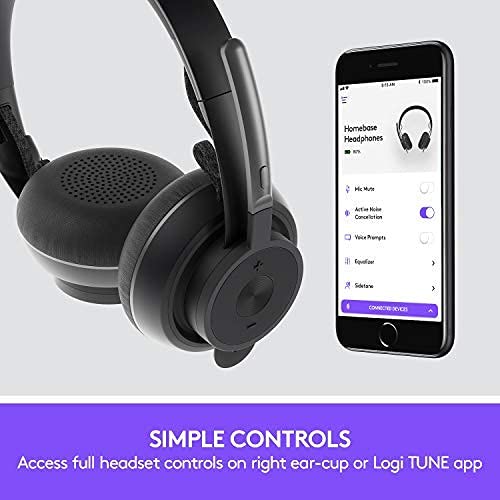 Refurbished - Logitech Zone Wireless Certified for Microsoft Teams Bluetooth Headset