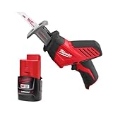 Open Box -  Milwaukee 2420-20 M12 12-V HACKZALL Cordless Reciprocating Saw Tool-Only MilwaukeeBullseye Deals