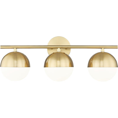 Open Box - Z-Lite 7517-3V-MGLD - Bathroom Fixtures Indoor Lighting
