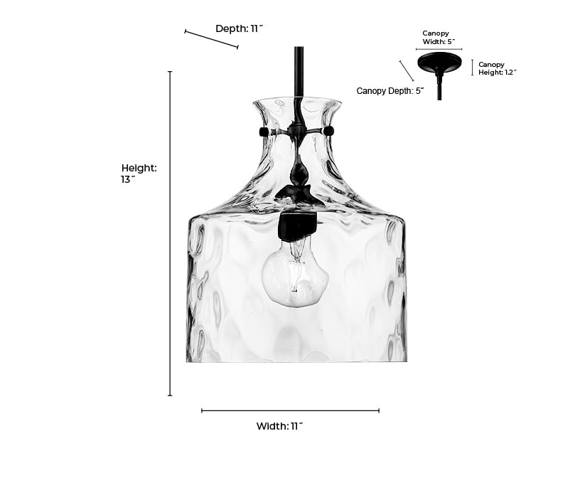 Open Box - Millennium Lighting 22601-PN - Pendants Indoor Lighting