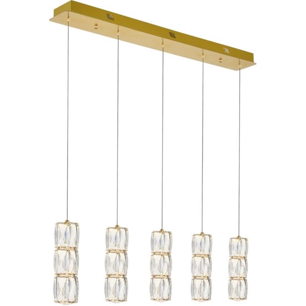 Open Box - Elegant Lighting 3500D5G - Pendants Indoor Lighting