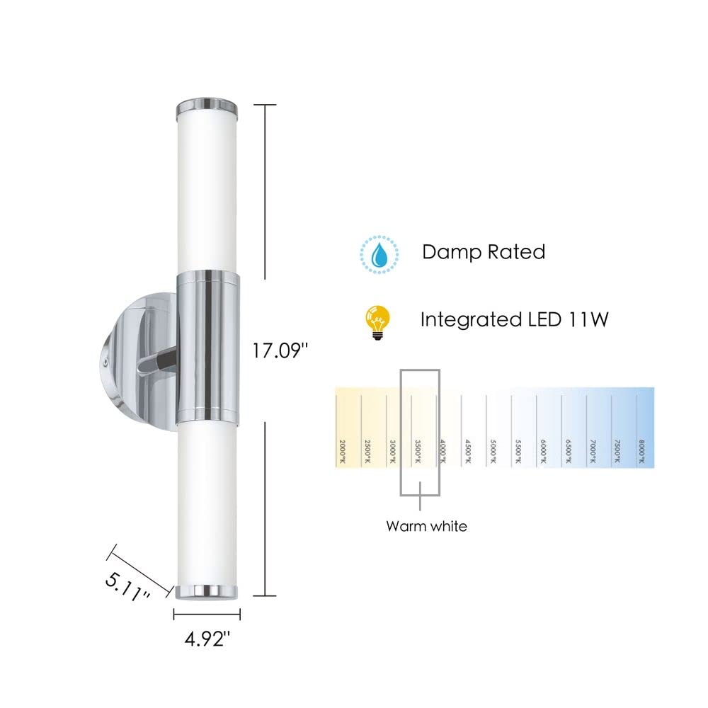 Open Box - Eglo 95142A - Bathroom Fixtures Indoor Lighting
