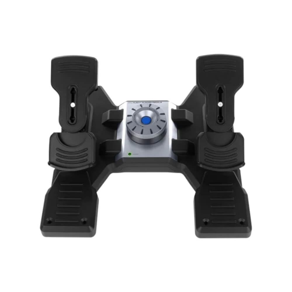 Open Box -  Logitech G Flight Professional Simulation Rudder Pedals With Toe Brake
