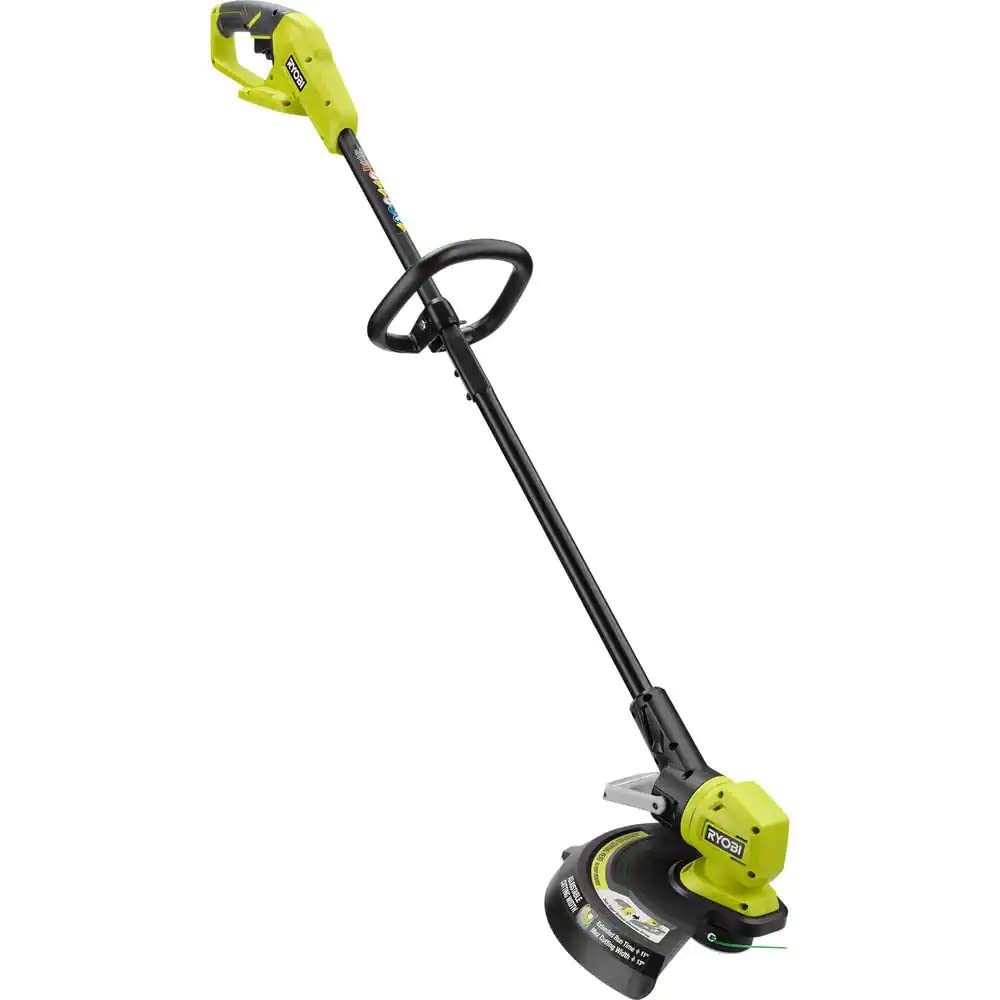Open Box -  RYOBI ONE+ 18V 13 in. Cordless Battery String Trimmer/Edger with 4.0 Ah Battery and Charger