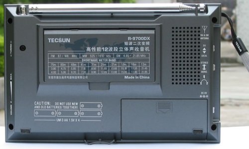 New - Tecsun Portable Am/fm/sw Radio Black.