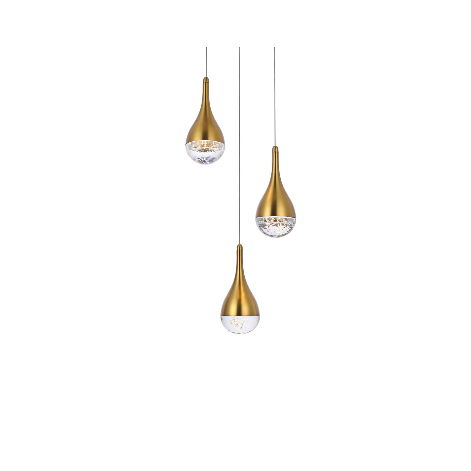 Open Box - Elegant Lighting 3803D12SG - Pendants Indoor Lighting