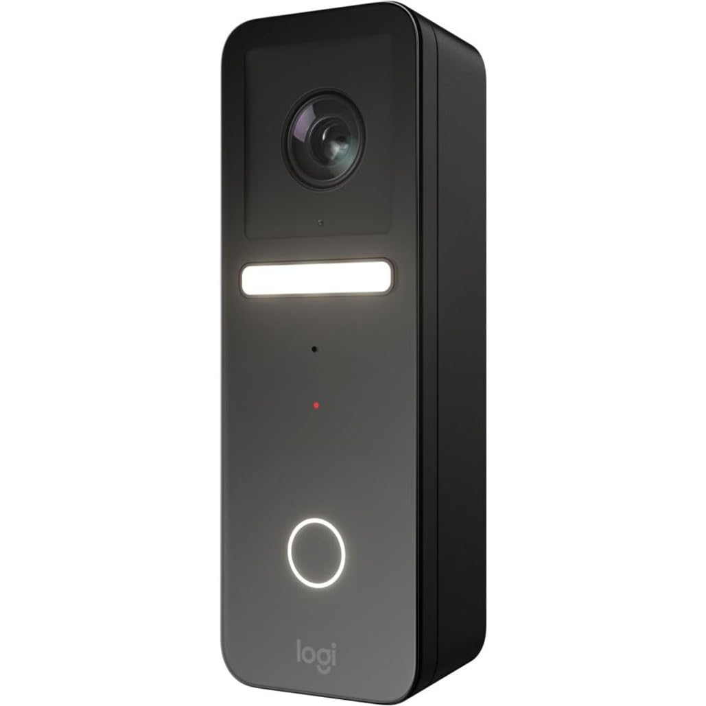 Refurbished - Circle View Doorbell-BLACK-WiFi/BT-DOORBELL 961-000484